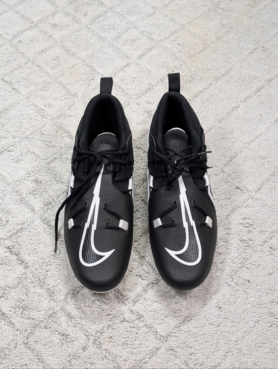 Nike Alpha Menace Pro 3 Black White Football Cleats Mens Size 14 CT6649-001 NEW